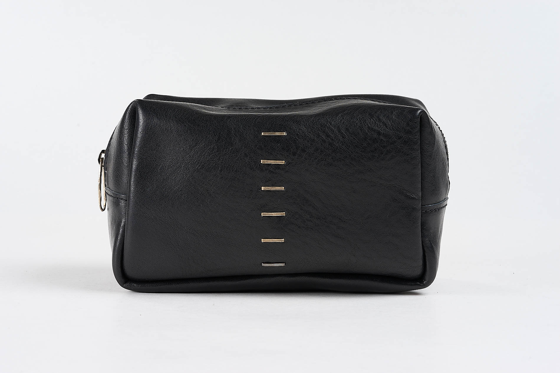 daniele basta leather and silver bags - FRONT